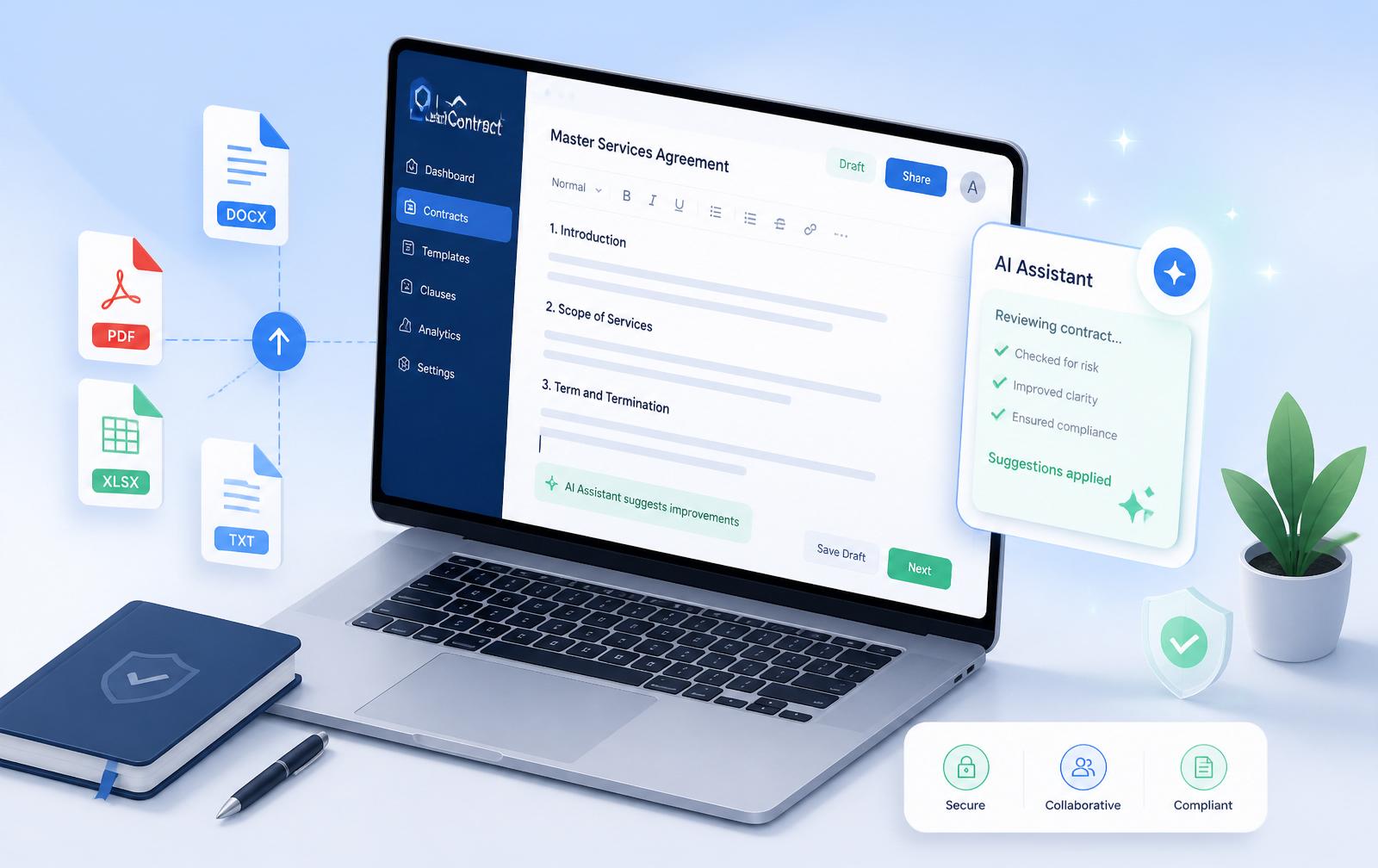 AI-assisted contract drafting